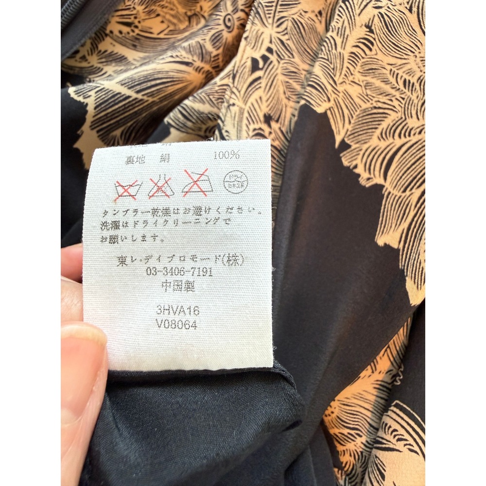 Designer Silk Vanessa Bruno dress S Old Money Quiet Luxury Cocktail Party NWOT - Picture 9 of 11
